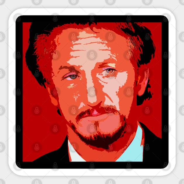 sean penn Sticker by oryan80